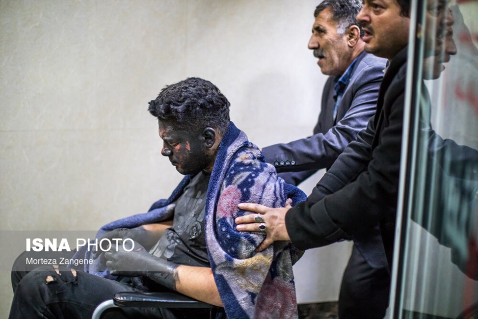 مصدومان چهارشنبه‌سوری - تهران