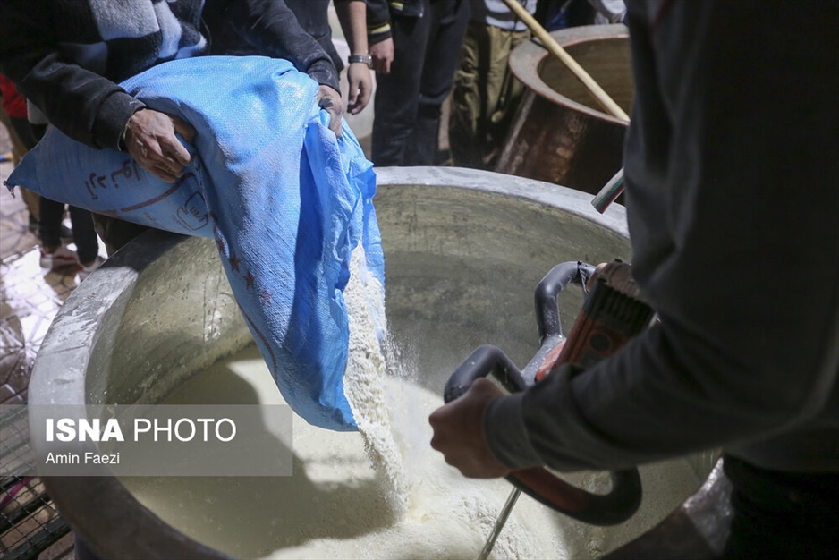 پخت سمنو در شیراز