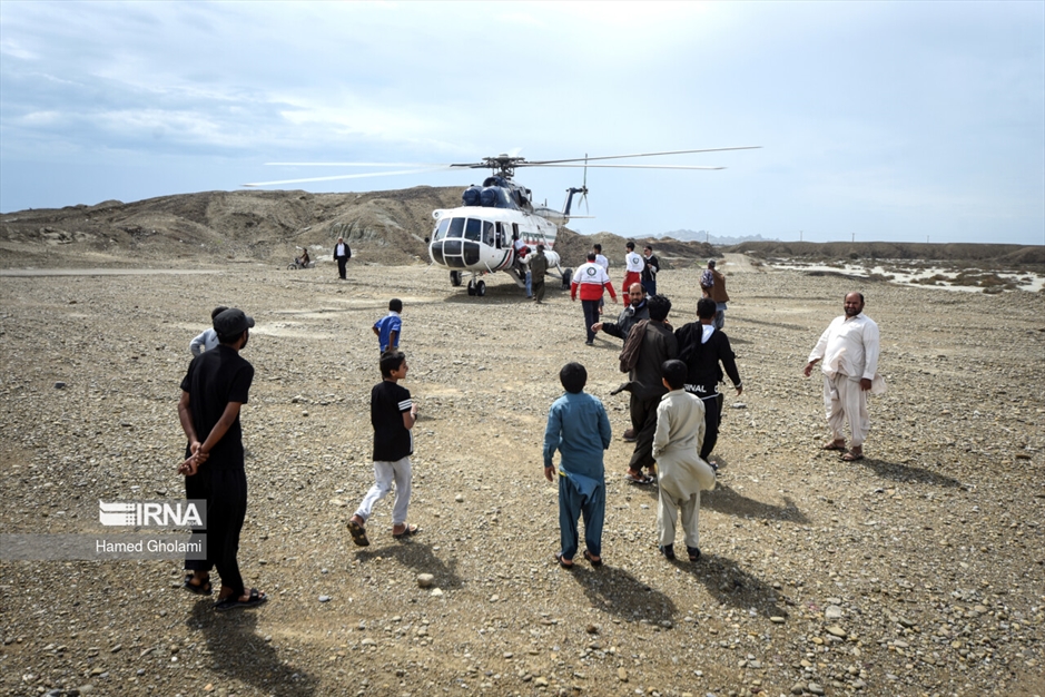 امدادرسانی به سیل زدگان جنوب سیستان وبلوچستان