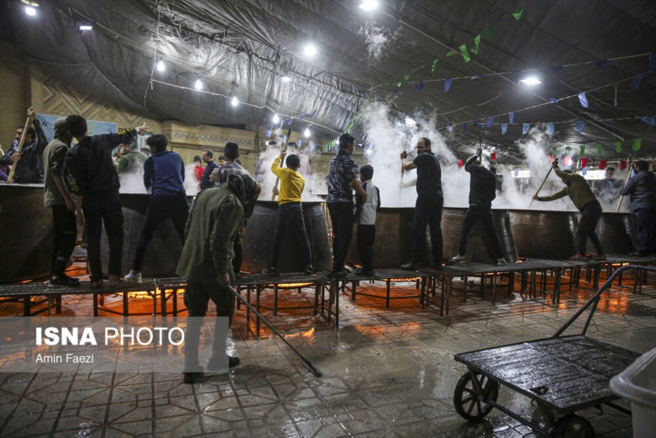 پخت سمنو در شیراز