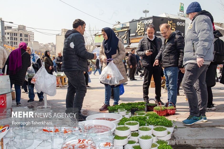 تهران در آستانه نوروز ۱۴۰۳