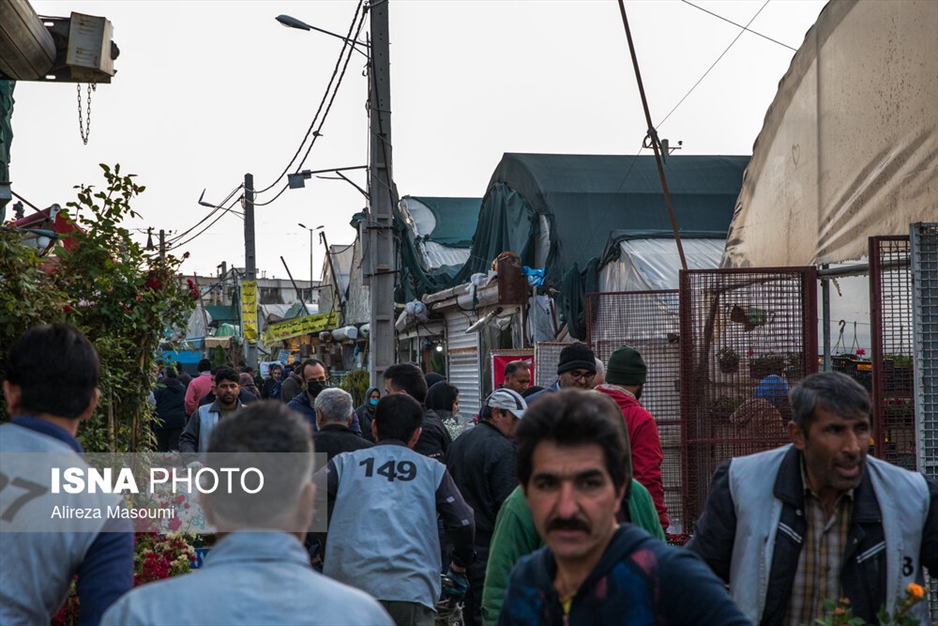 بازار گل محلاتی در آستانه سال نو