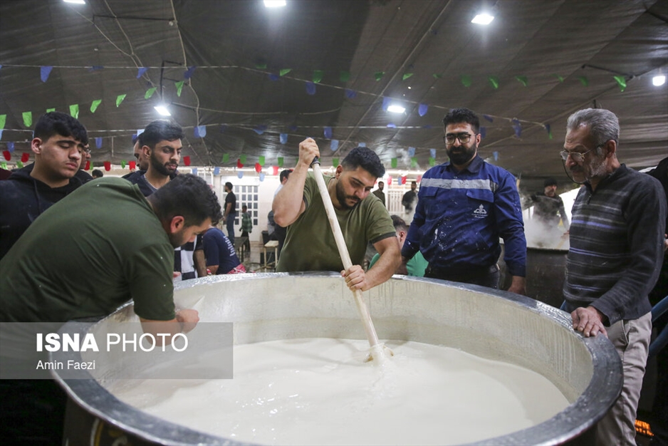 پخت سمنو در شیراز