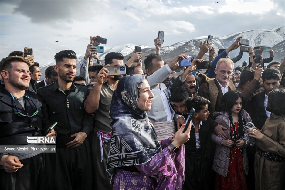 استقبال از نوروز در روستای چشمیدر