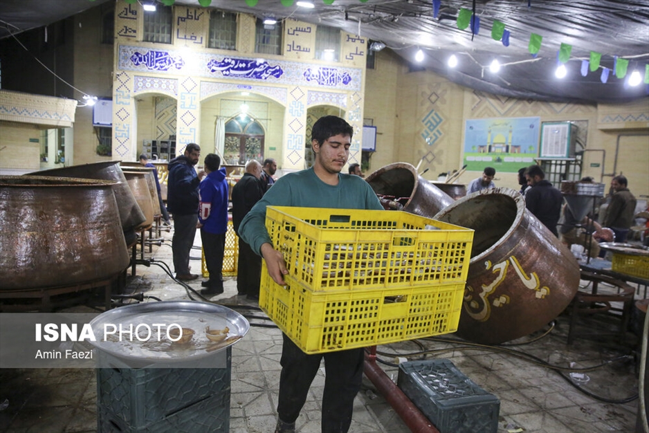 پخت سمنو در شیراز