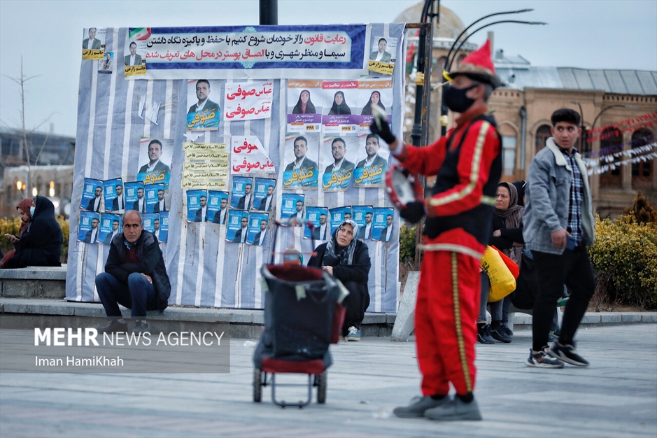 حال و هوای تبلیغ انتخابات در همدان