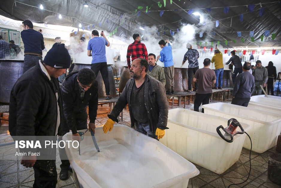 پخت سمنو در شیراز