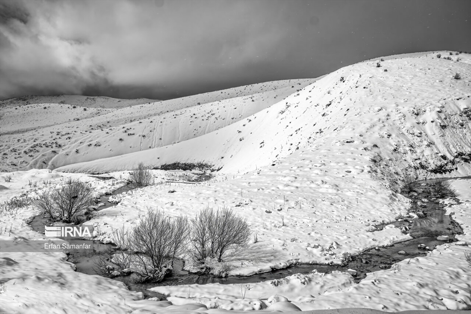 به سپیدی برف