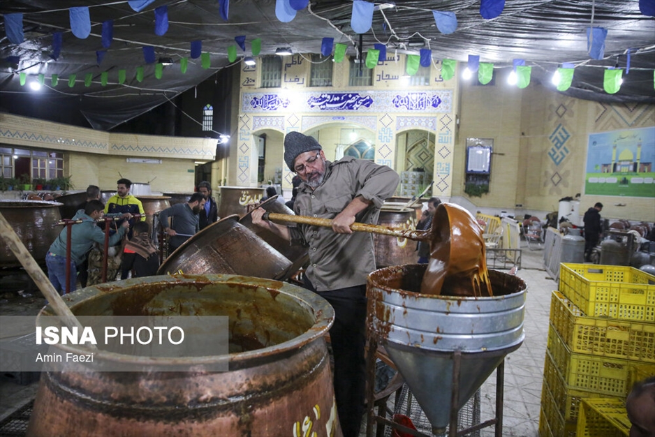 پخت سمنو در شیراز