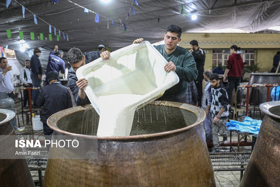 پخت سمنو در شیراز