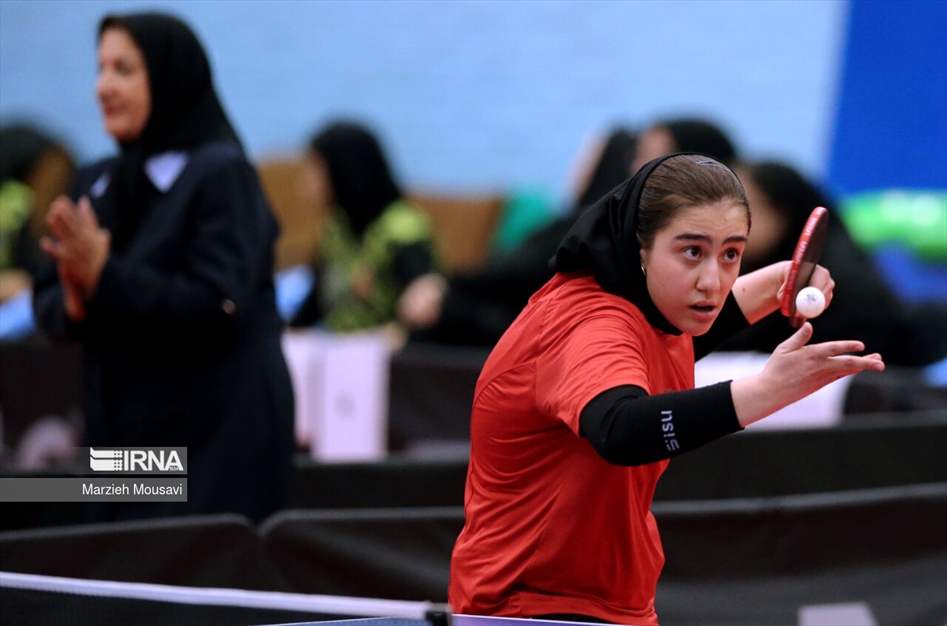 مرحله نهایی لیگ تنیس روی میز بانوان