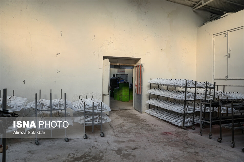 مراسم افتتاح کارخانه دوچرخه سازی زندانیان قزلحصار