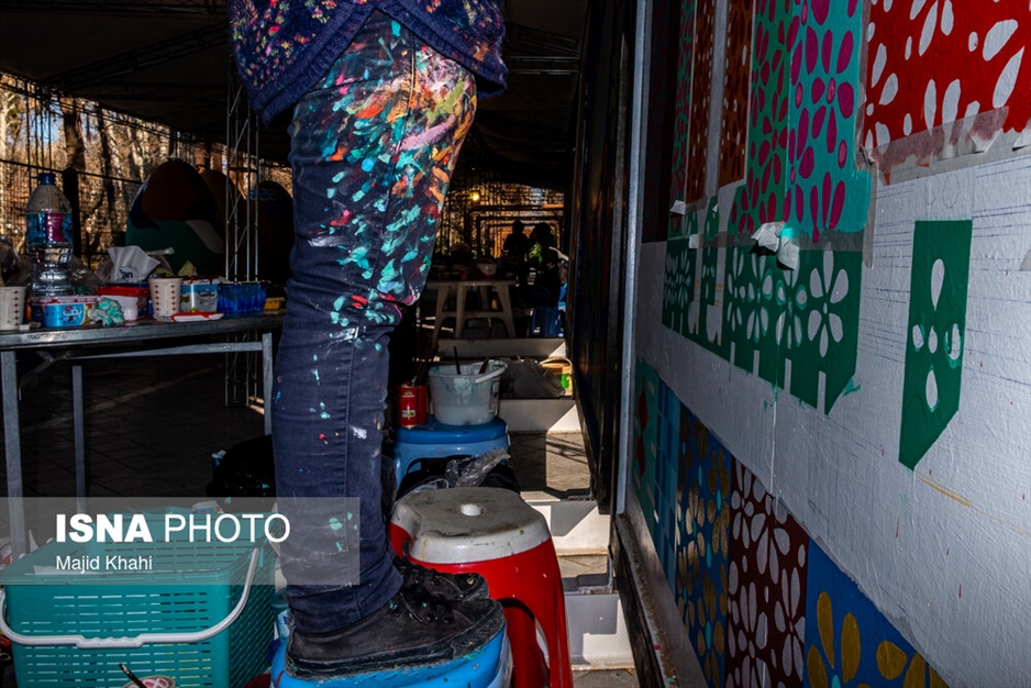 جشنواره تخم مرغ رنگی و تابلو نقاشی