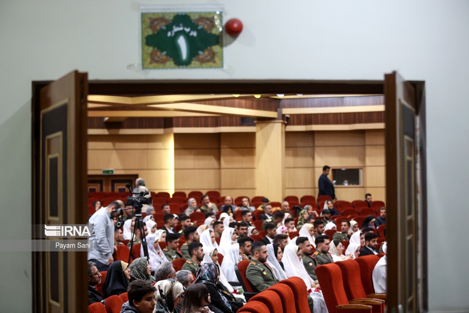 مراسم ازدواج دانشجویان دانشگاه افسری امام علی علیه‌السلام