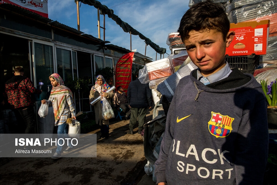 بازار گل محلاتی در آستانه سال نو