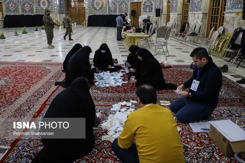 شمارش آرا در اصفهان