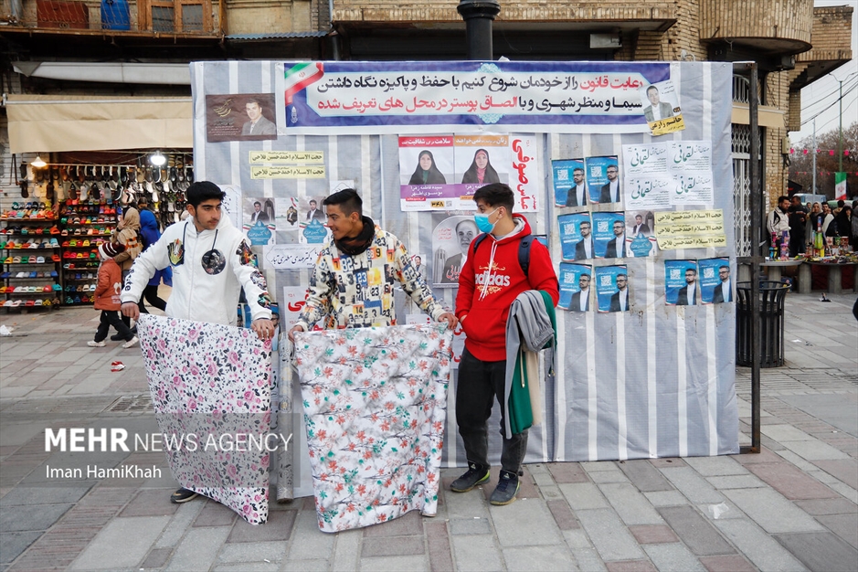 حال و هوای تبلیغ انتخابات در همدان