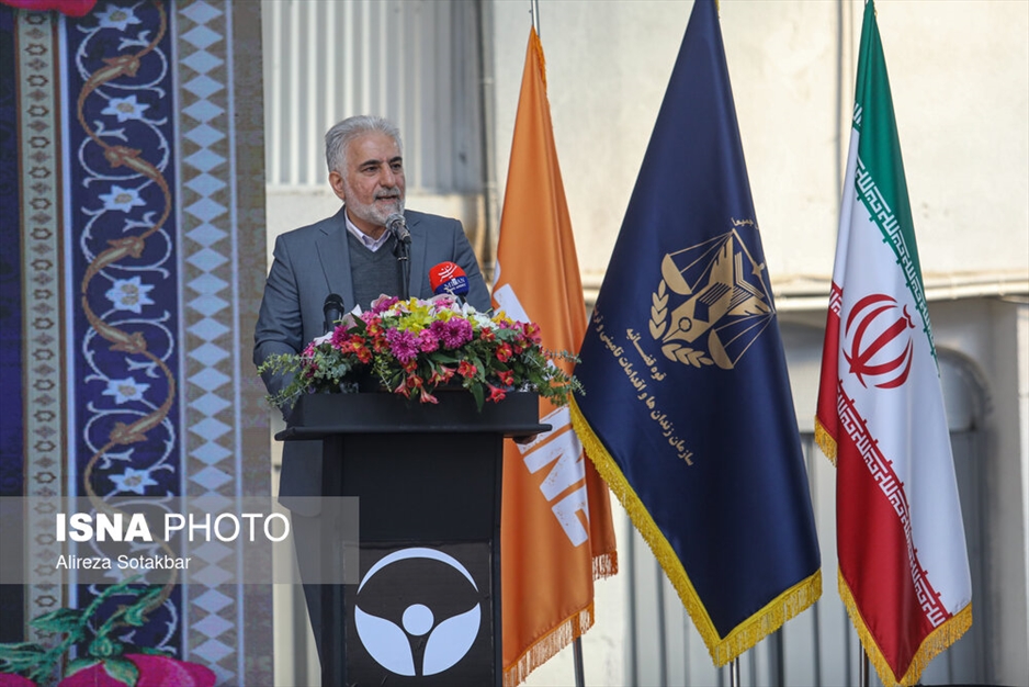 مراسم افتتاح کارخانه دوچرخه سازی زندانیان قزلحصار