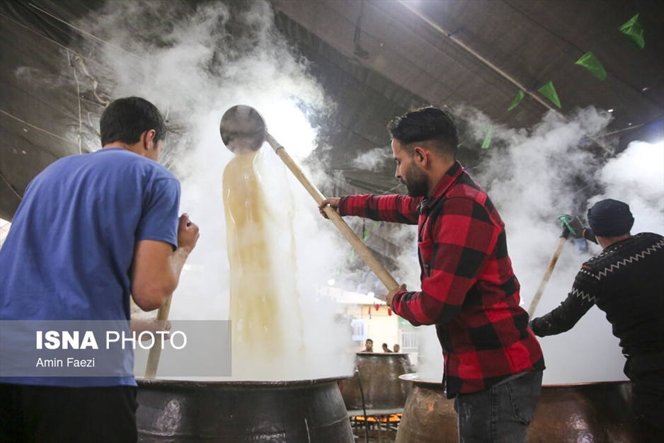 پخت سمنو در شیراز