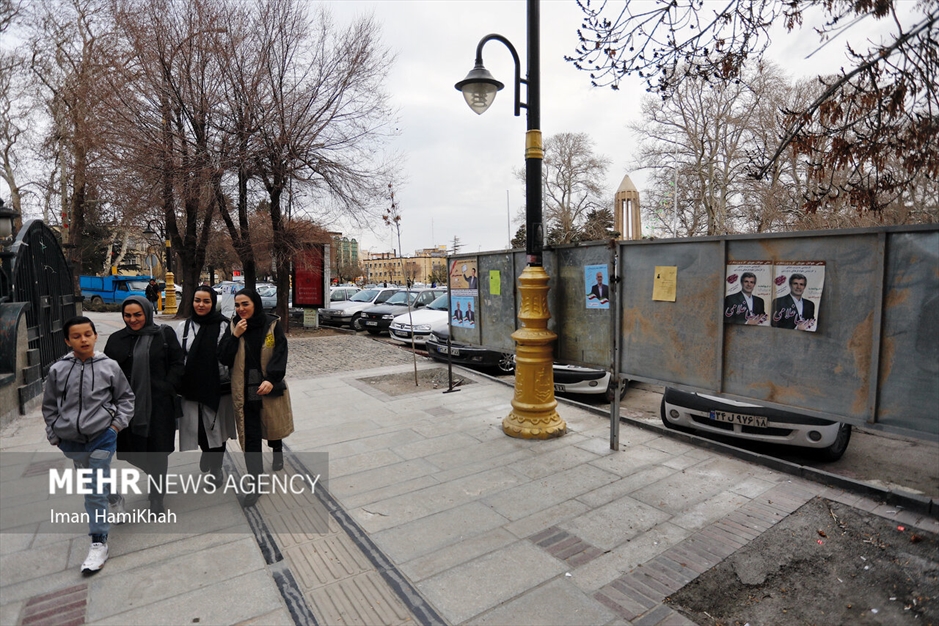 حال و هوای تبلیغ انتخابات در همدان