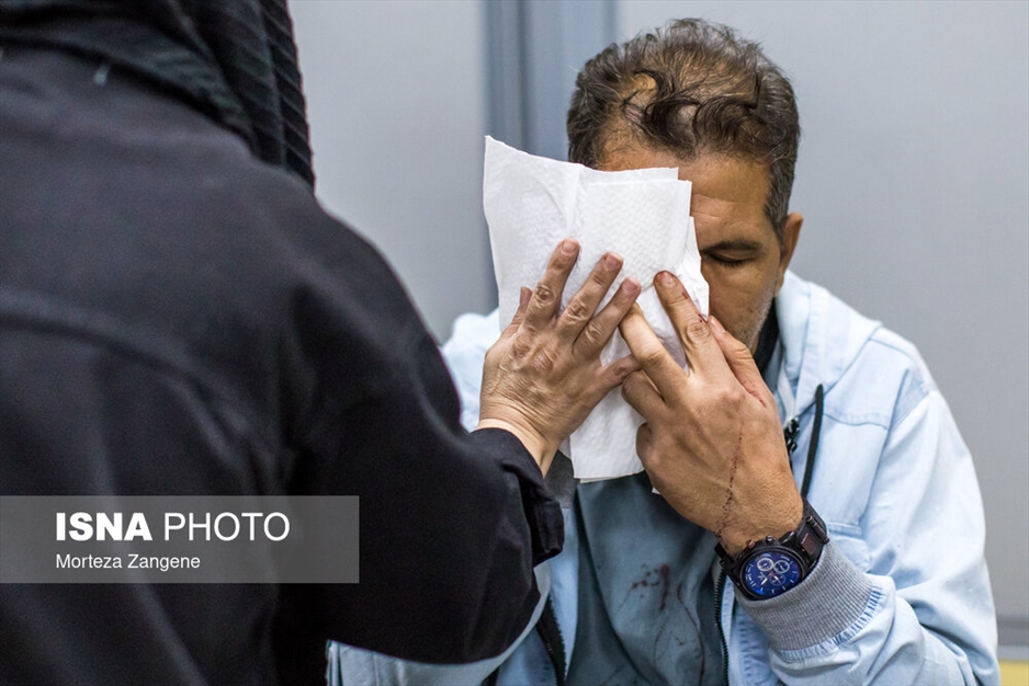 مصدومان چهارشنبه‌سوری - تهران