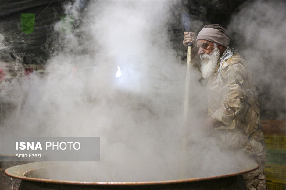 پخت سمنو در شیراز