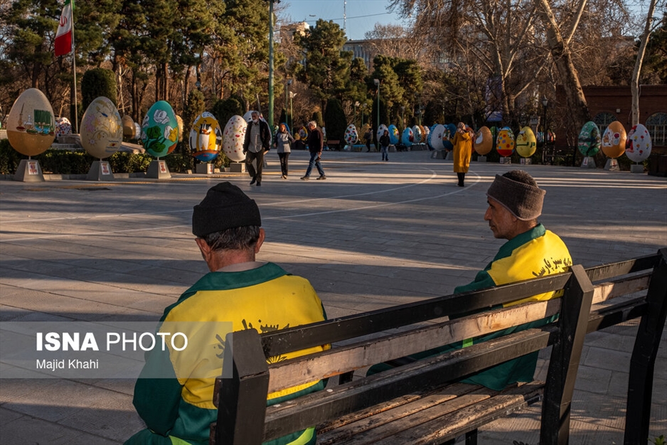 جشنواره تخم مرغ رنگی و تابلو نقاشی