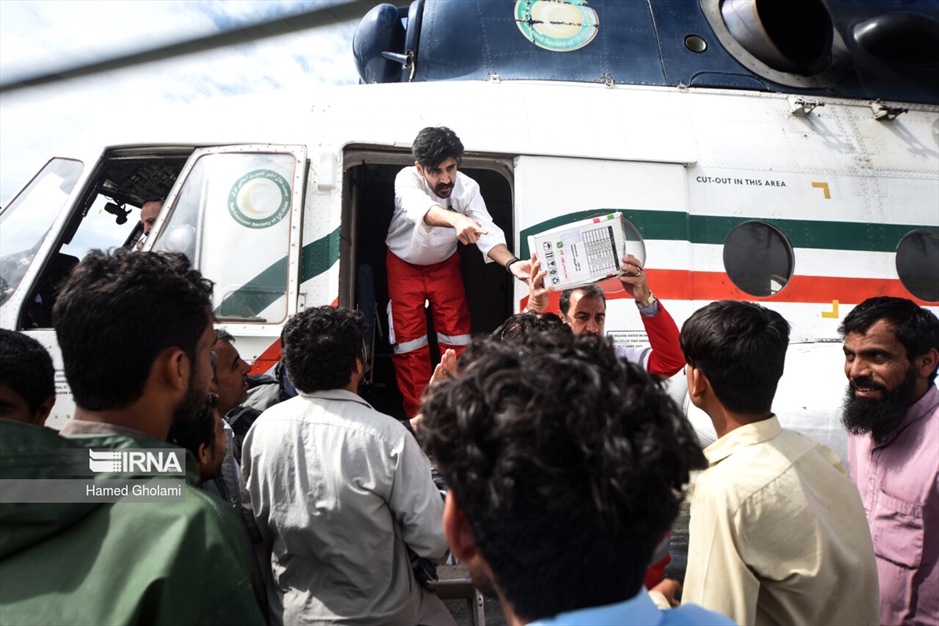 امدادرسانی به سیل زدگان جنوب سیستان وبلوچستان