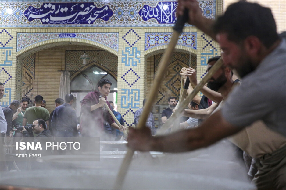 پخت سمنو در شیراز