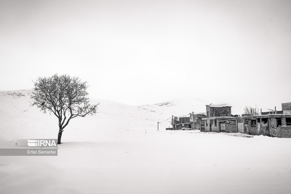 به سپیدی برف