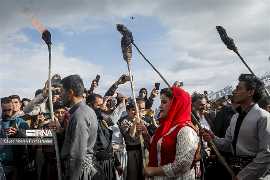 استقبال از نوروز در روستای چشمیدر