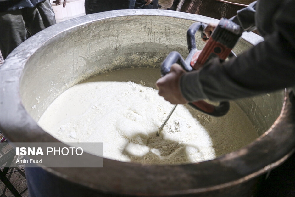 پخت سمنو در شیراز