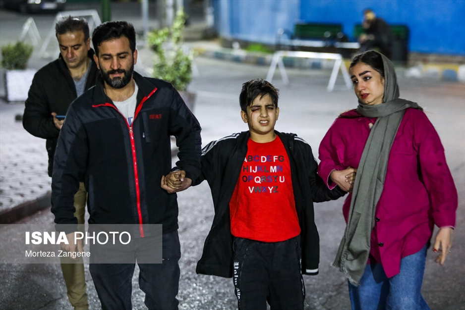 مصدومان چهارشنبه‌سوری - تهران