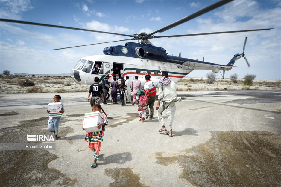امدادرسانی به سیل زدگان جنوب سیستان وبلوچستان