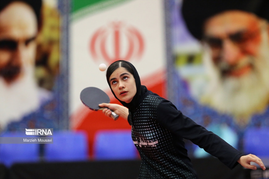 مرحله نهایی لیگ تنیس روی میز بانوان