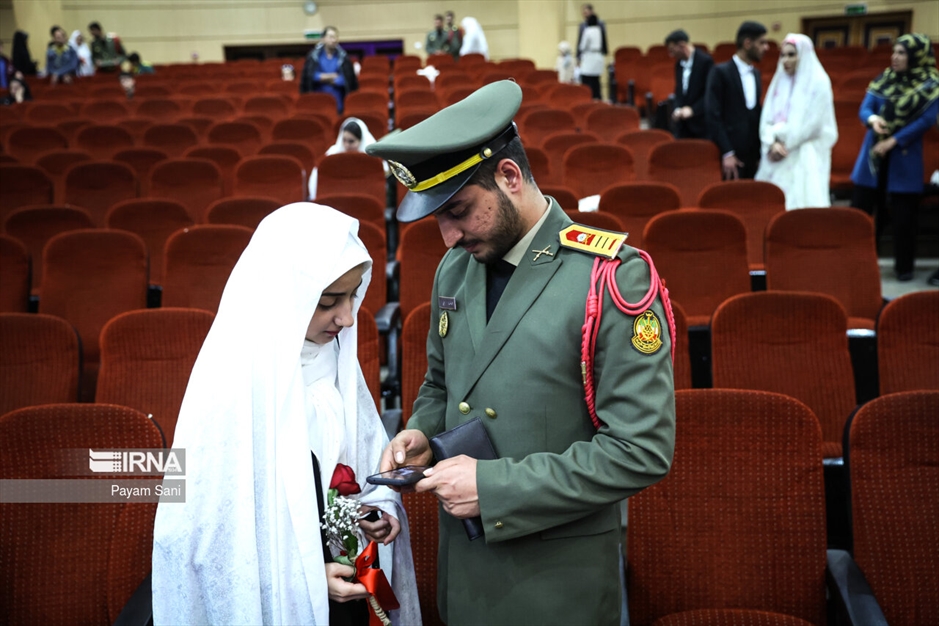 مراسم ازدواج دانشجویان دانشگاه افسری امام علی علیه‌السلام