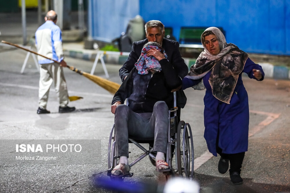 مصدومان چهارشنبه‌سوری - تهران