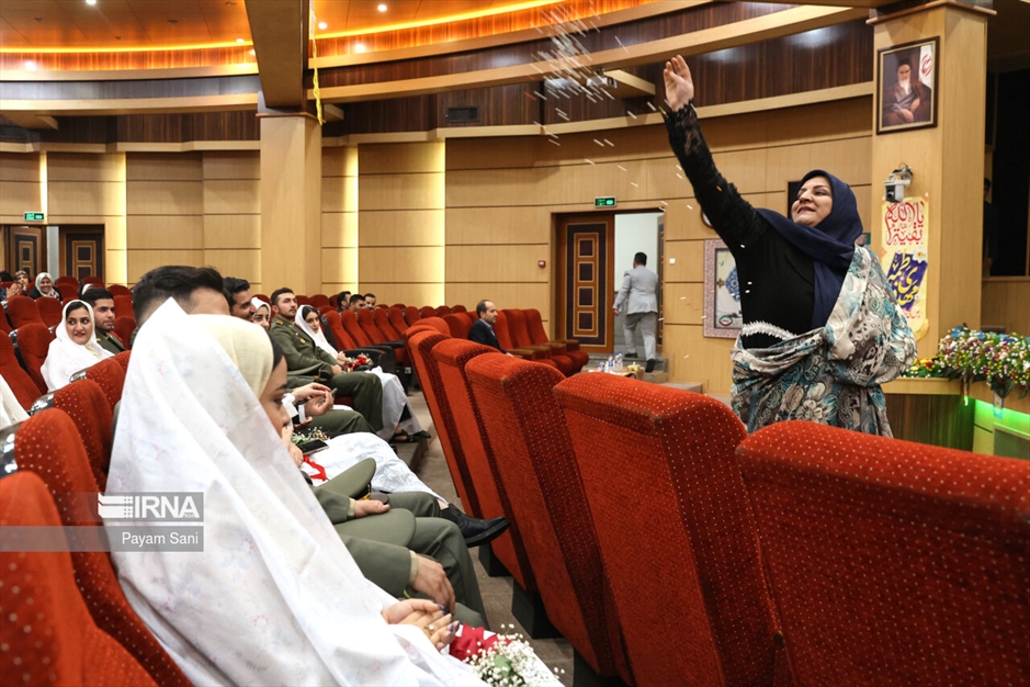 مراسم ازدواج دانشجویان دانشگاه افسری امام علی علیه‌السلام