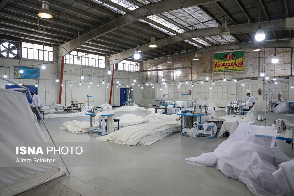 مراسم افتتاح کارخانه دوچرخه سازی زندانیان قزلحصار