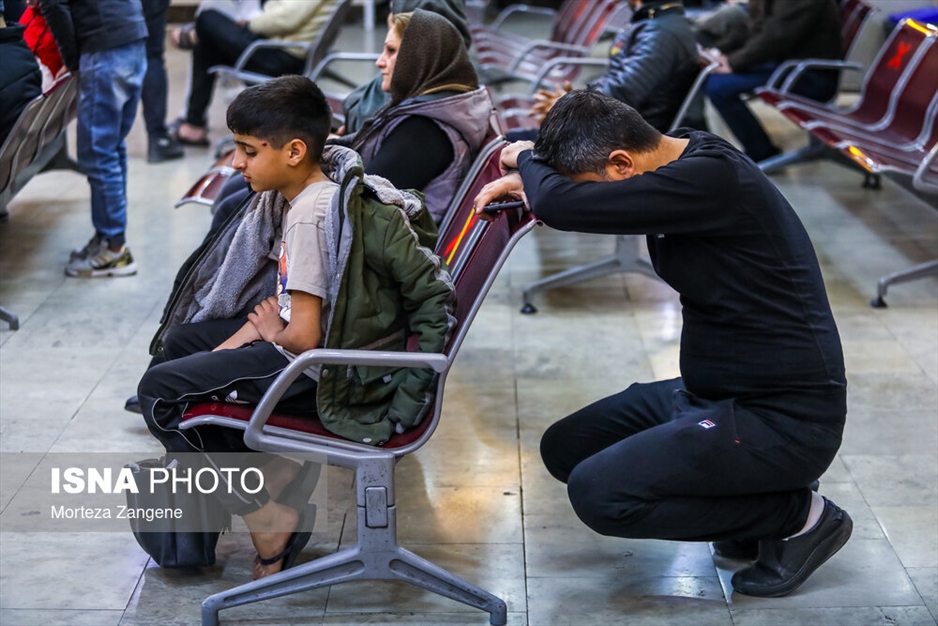 مصدومان چهارشنبه‌سوری - تهران