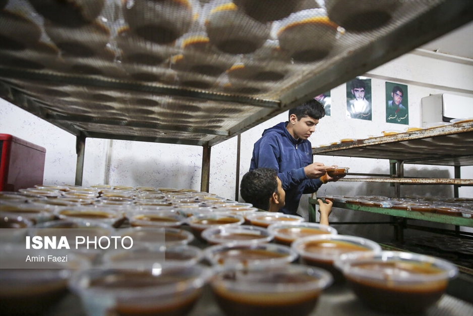 پخت سمنو در شیراز