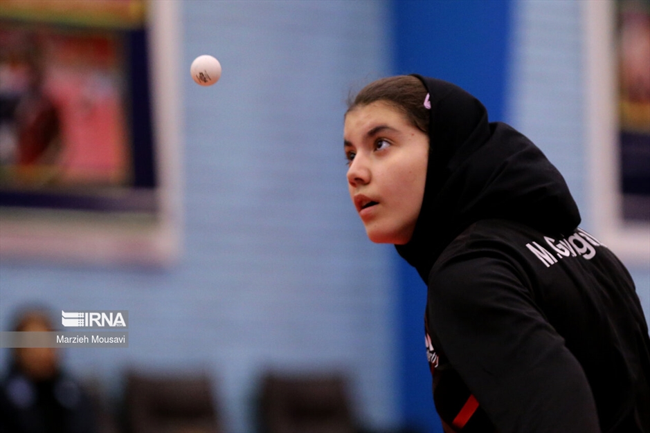 مرحله نهایی لیگ تنیس روی میز بانوان