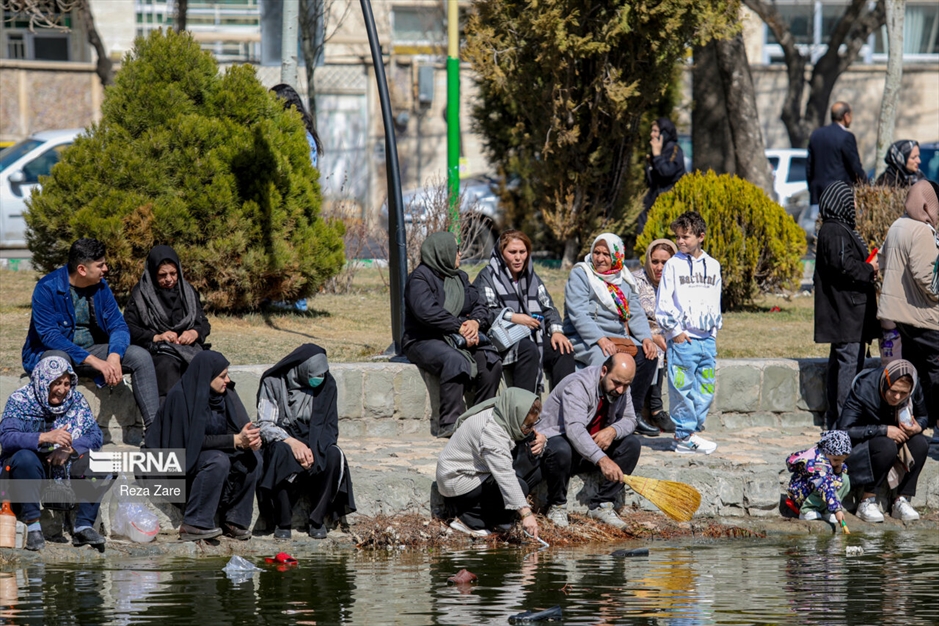 مراسم «نواوستی» در اردبیل