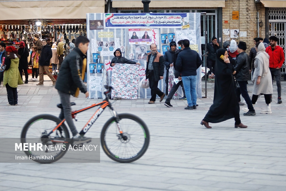 حال و هوای تبلیغ انتخابات در همدان