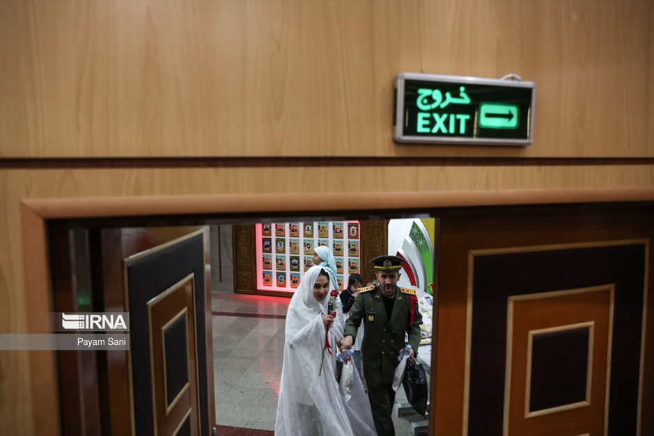 مراسم ازدواج دانشجویان دانشگاه افسری امام علی علیه‌السلام