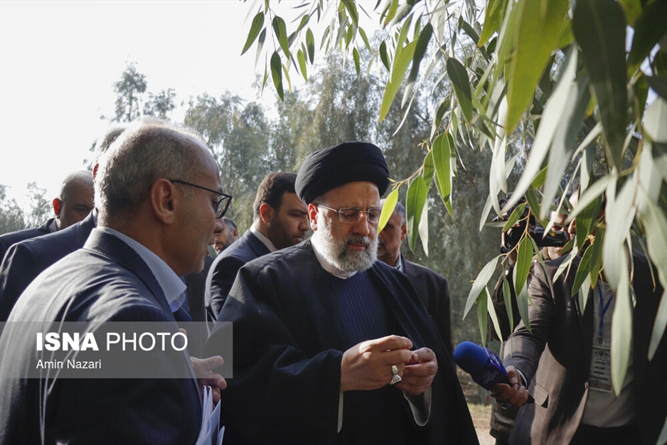 افتتاح پروژه تخته فشرده پاک چوب با حضور رئیس‌جمهور