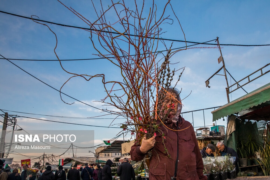 بازار گل محلاتی در آستانه سال نو