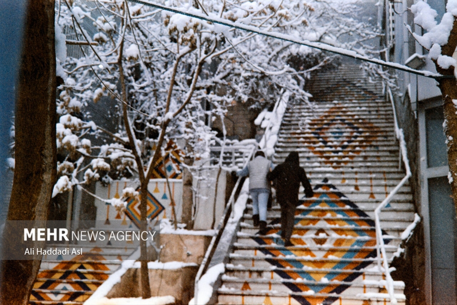 خاطرات شیرین روزهای برفی