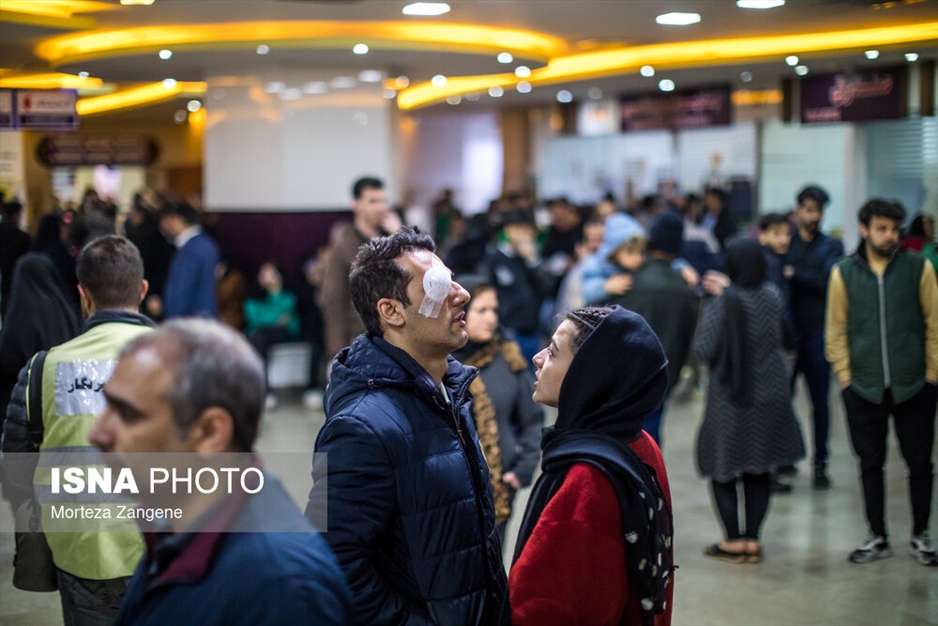 مصدومان چهارشنبه‌سوری - تهران