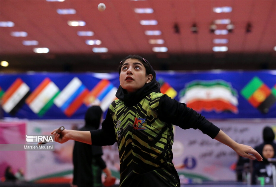 مرحله نهایی لیگ تنیس روی میز بانوان